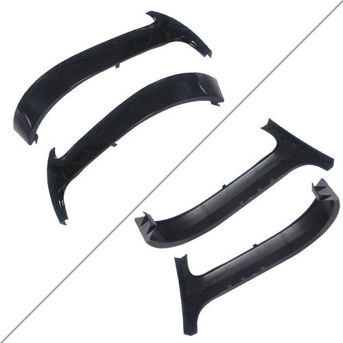 DURAFORCE ABS Plastic Black Front Bumper Grille New Fit For Chevrolet Silverado 1999-2002
