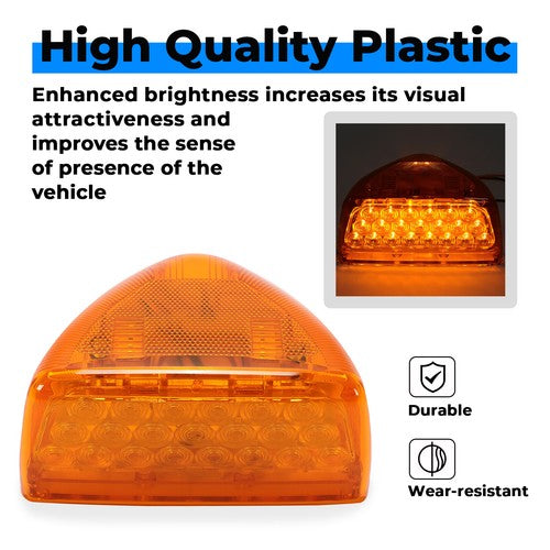 Turn Signal Corner Head Light Marker 31 LED Amber for Peterbilt 379 359
