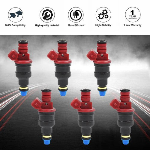 DURAFORCE 6X Upgrade Fuel Injectors For Ford Explorer Ranger Mazda B4000 4.0L 0280150931