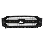 DURAFORCE Satin Aluminum Front Bumper Grille Grill For 2021-2023 Ford F-150 F150 Limited