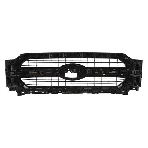 DURAFORCE Satin Aluminum Front Bumper Grille Grill For 2021-2023 Ford F-150 F150 Limited