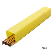 DURAFORCE 40 Sticks Brazing Rods AWS BCup-1 Phosphor Copper Solder 0.050" × 1/8" × 10"
