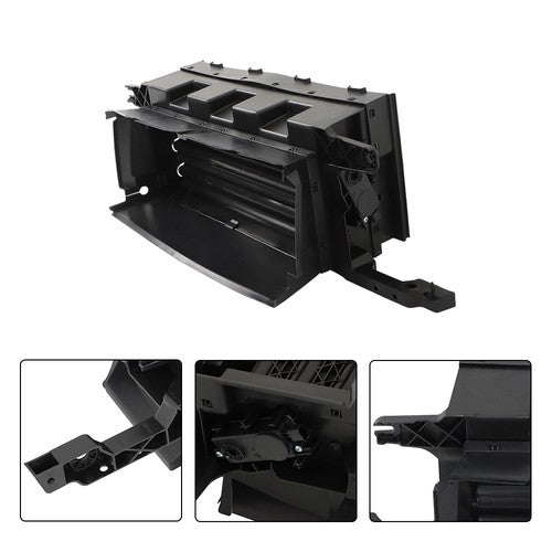DURAFORCE 601-570 ML3Z8475B For F150 2021 2022 Lower Active Air Shutter Grille With Motor
