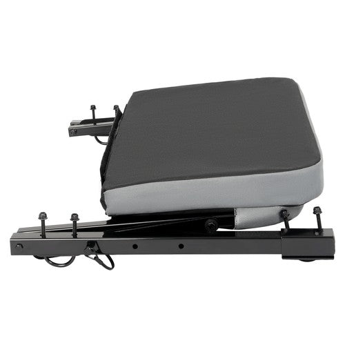 DURAFORCE Folding Frame Rear Seat Backrest Driver Riding Support Thick Cushion For ATV