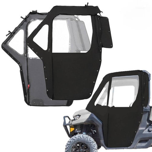 DURAFORCE Soft Cab Door Kit Fit Can-Am Defender HD 5 7 8 9 10 2016+ Soft Doors Left+Right