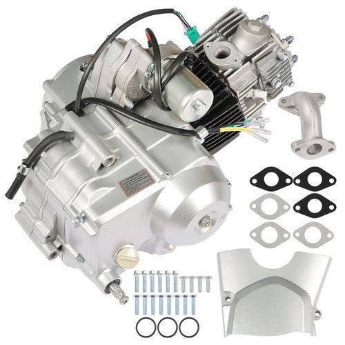 DURAFORCE 125cc 4 Stroke Engine Motor ATV 3-Speed Semi Auto w/Reverse Electric Start New