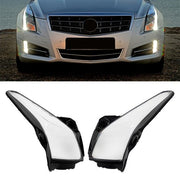 DURAFORCE Front Headlight Lamp Lens Cover Side For Cadillac ATS 2013-18 Left+Right