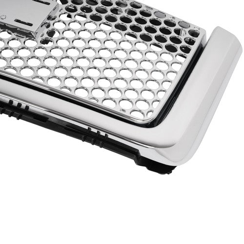 Upper Lower Grille Hood Molding Chrome for 2007-13 GMC Sierra 1500 Denali Pickup