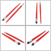 DURAFORCE Hay Bale Spear 39" 3000 lbs Capacity Spike Fork for Tractors Loaders 2pcs