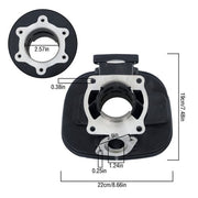 DURAFORCE FOR Yamaha Piston Cylinder Gasket Seal Kit Blaster 200 1987-2006 YFS200