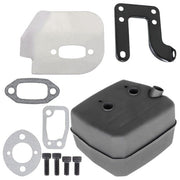 DURAFORCE For Husqvarna Ported 61 268 272 272XP 268K 272S Exhaust Muffler Deflector Kit