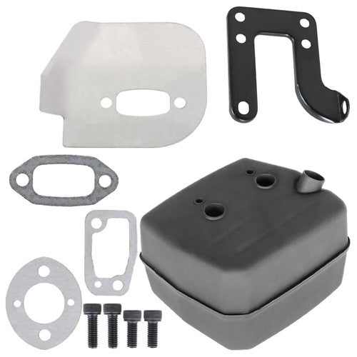 DURAFORCE For Husqvarna Ported 61 268 272 272XP 268K 272S Exhaust Muffler Deflector Kit