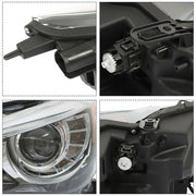 DURAFORCE Pair Projector For Infiniti Q50 2014-2017 Passenger+Driver Side Clear Headlights
