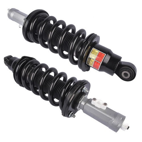 DURAFORCE 2Pcs Front Hydraulic Shock Strut Coil Spring Assys for Infiniti QX56 QX80 11-21