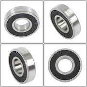 DURAFORCE 4Pcs 63/28-2RS Bearings 28×68×18mm Double Rubber Seals Deep Groove Ball Bearing
