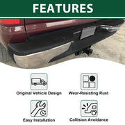 DURAFORCE For 99-07 Silverado/Sierra 2500 HD 3500 Rear Step Bumper w/ License Plate Lights