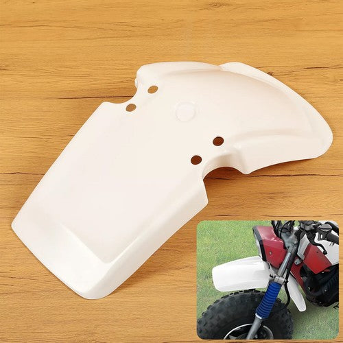 DURAFORCE White Front Fender ABS Plastic For 1983 1985 Honda ATC200X 3 Wheeler