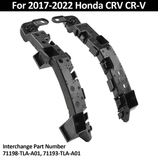 DURAFORCE For 2017-2022 Honda CRV CR-V Front Bumper Bracket Retainer LH & RH 71198TLAA01