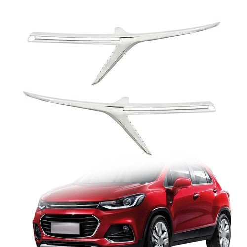 DURAFORCE For Chevy Equinox 2022 2023 Front Grille Molding Trim Left Right Chrome 85139677