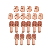 DURAFORCE 20pcs 220669 220671 Plasma Torch Electrodes Nozzle Tips10pcs Each *US shipping