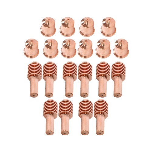 DURAFORCE 20pcs 220669 220671 Plasma Torch Electrodes Nozzle Tips10pcs Each *US shipping