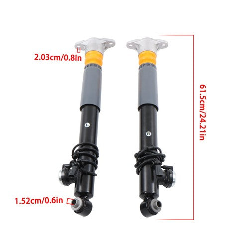 DURAFORCE 2x Rear Shock Struts w/ Electric For Genesis 2009-2016 Hyundai Equus 2011-16 NEW