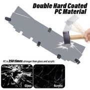 DURAFORCE Dark Tinted Rear Windshield Window Panel For Can Am Maverick X3 Max R 2017-2021