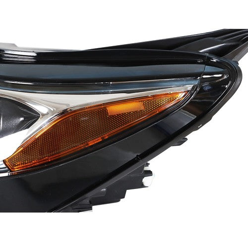 DURAFORCE Halogen Headlight Assembly Chrome Driver Left Side For Chevy Equinox 2018-2019