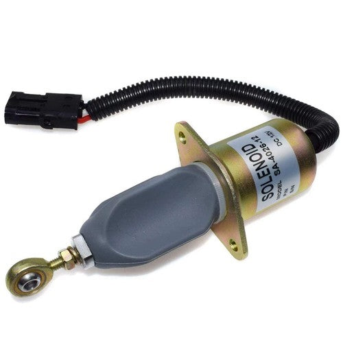 12V Stop Solenoid for Gehl and for Kubota Skid Steer Loader SL4625 4625SX 4625DX