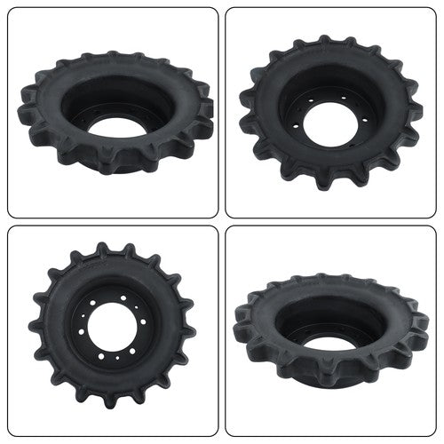 DURAFORCE T630 T870 Drive Sprocket -6 Hole Single Speed 7165109 For Bobcat T200 T300