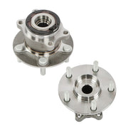 DURAFORCE 2 Pcs Wheel Hubs Bearings Rear AWD For Mitsubishi Outlander 2014 2015 2016-2020