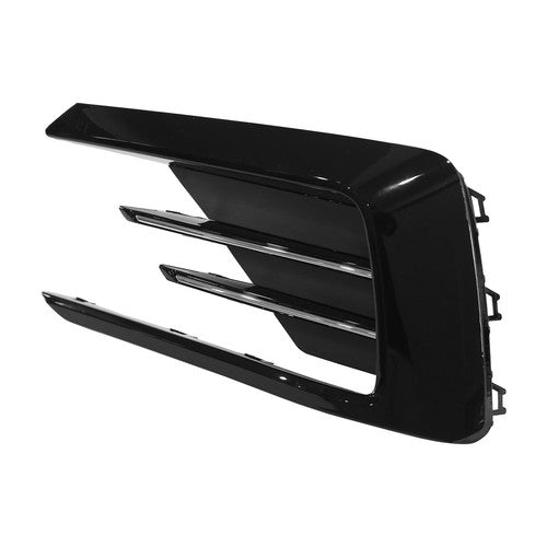 For 2016-2019 VW Passat R-Line Front Lower Grille+Fog Light Covers With Hole