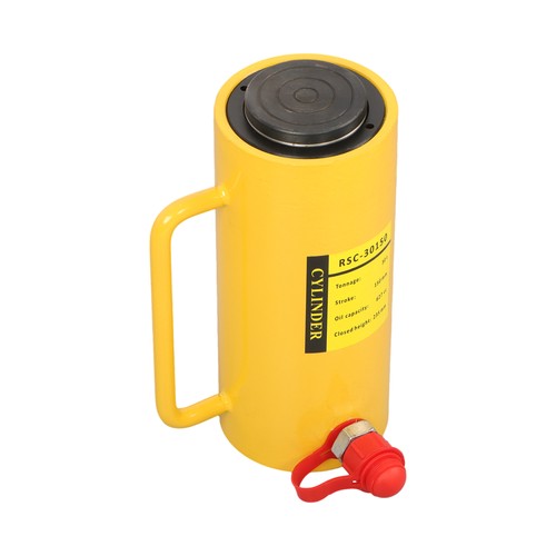 DURAFORCE 30 Tons Aluminum Hydraulic Cylinder Jack 6 Inch Stroke Single Acting Cylinder
