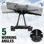 DURAFORCE 60"/72" Adjustable Width Snow Plow Blade Switchblade Plow For ATV UTV Universal