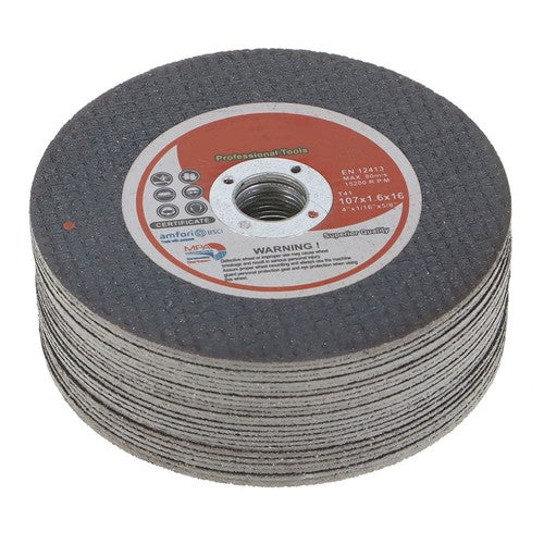 DURAFORCE 4" X 1/16" 5/8" Cut-Off Wheels Die Grinder Cutting Discs Cutting Wheel 25PC