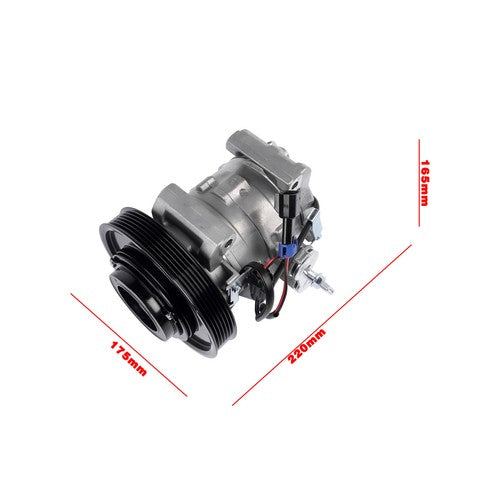 DURAFORCE AC Compressor A2265772000 10S15C for Western Star 3700 3800 4700SB 4700SF 4900EX