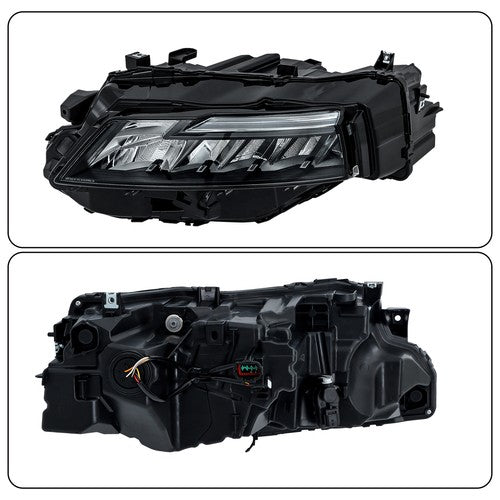 DURAFORCE Headlamp Headlight Assembly For Nissan Rogue S 2021-23 Left/Driver Side Full LED