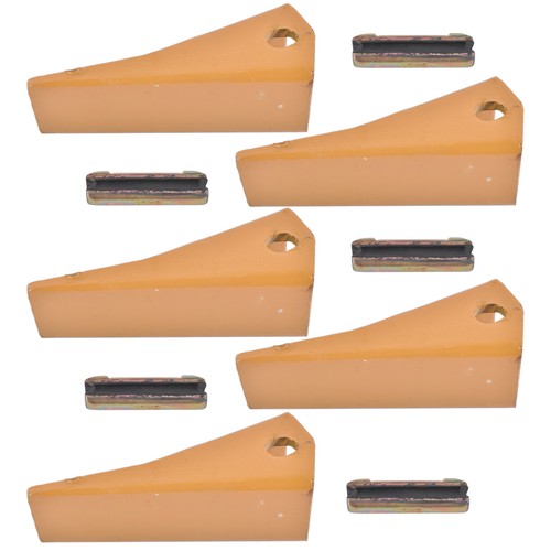 DURAFORCE 23 230 Series 230S Bucket Teeth with 23TF/23FP Flex Pins for Excavator 5 Piece