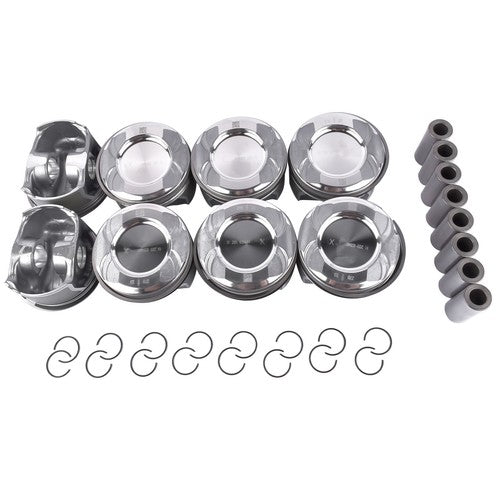 DURAFORCE M278 Engine Pistons Set Φ24mm Φ92.9mm for Mercedes-Benz C216 X166 W222 4.6L 4.7L