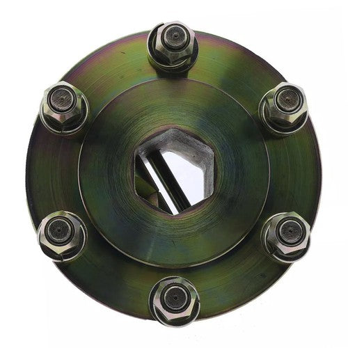 DURAFORCE Tractor Rear Hub Assembly H6640-17300 for Kubota B1550 B1700 B1750 B2100 B2400
