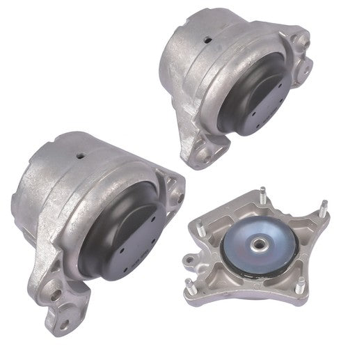DURAFORCE 3Pcs Engine & Transmission Mount Kit 2042400618 For Mercedes-Benz C300 E300 2.0L