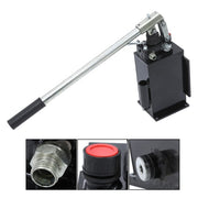 DURAFORCE Hydraulic piston hand pump with valve for double acting cylinder 2.7 CID 3 Quart