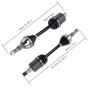 DURAFORCE For Buick Chevrolet Oldsmobile Pontiac 3.8L1998-2011 2* CV Axle Assembly Front