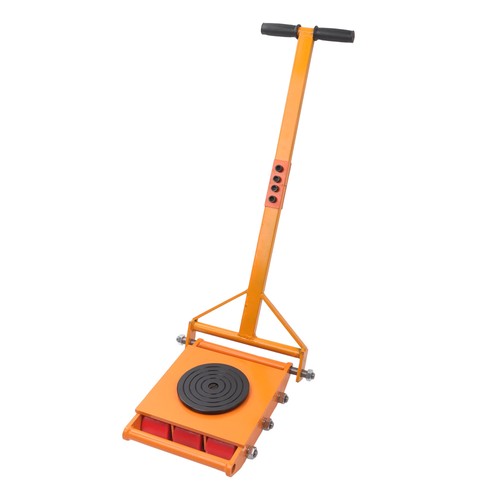 DURAFORCE 15 Ton Machinery Movers Skate Dolly 360 Rotation Heavy Duty Roller + Handles