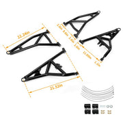 DURAFORCE High Clearance Steel Front A-Arms Set for Polaris RZR XP 1000 / 4 1000 (2014+)