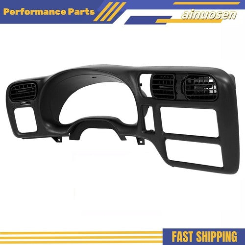 Black Dash Trim Bezel Fit For 1998 2004 Blazer Jimmy Sonoma S10 Bravada
