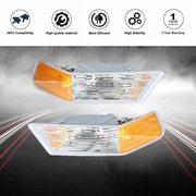 DURAFORCE Left & Right Parking Turn Signal Light Corner Lamp For Jeep Patriot l4 07-17