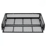 DURAFORCE Rear Drop Mesh Basket Rack Steel Cargo Luggage Carrier For Universal 500LBS