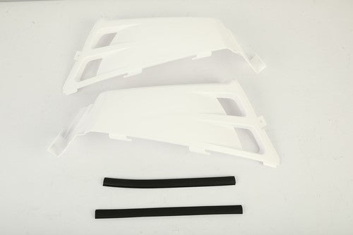 Left Right Gas Tank Side Covers Plastic for Yamaha Banshee 350 87 06 White