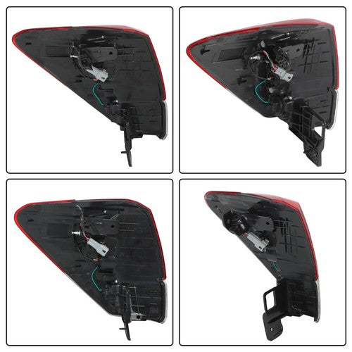 DURAFORCE Tail Light Lamp Replacement Fit For Subaru Forester 2019-2021 Right Clear Lens